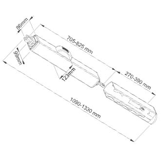 Motor batiente hidraulico